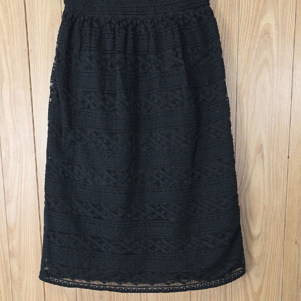 Endless Rose Black Lace Midi Dress - Picture 5 of 9